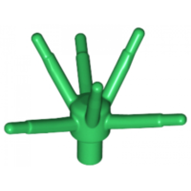green plant flower stem with bar and 6 stems