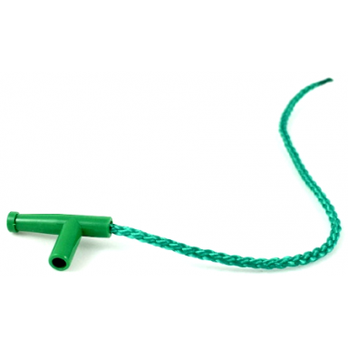 green minifigure utensil hose nozzle simple with 13l green string