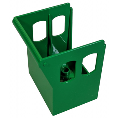 green duplo boat cabin 3 x 4 base with sloping front
