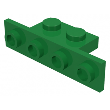 green bracket 1 x 2 - 1 x 4