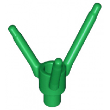 green plant flower stem with bar holder bar and 3 stems