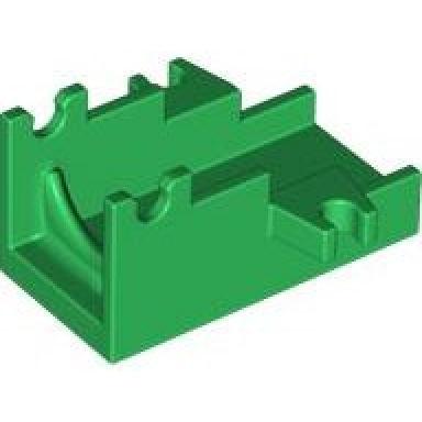 green projectile launcher part cannon base 2 x 4