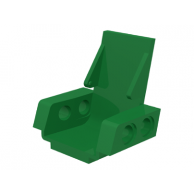 green technic seat 3 x 2 base