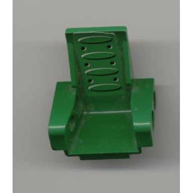 green technic seat 3 x 2 base with oval cushions and black dots pattern sticker - set 8213