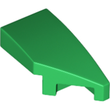 green wedge 2 x 1 x 2 3 right