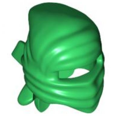 green minifigure headgear ninja wrap
