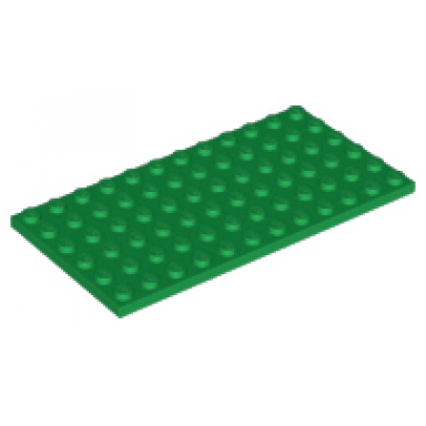green plate 6 x 12