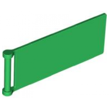 green flag 7 x 3 with bar handle