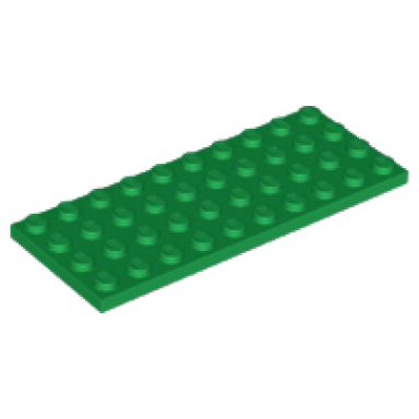green plate 4 x 10