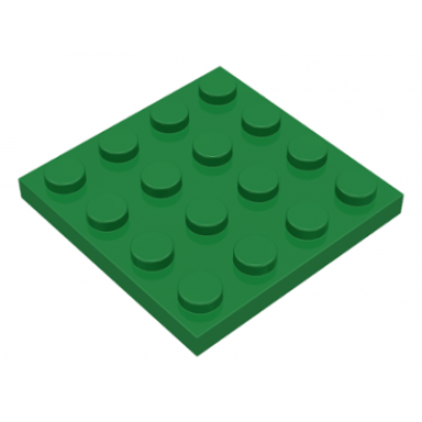 green plate 4 x 4