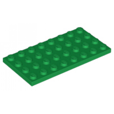 green plate 4 x 8