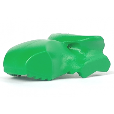 green dinosaur head tyrannosaurus rex jaw top
