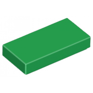 green tile 1 x 2