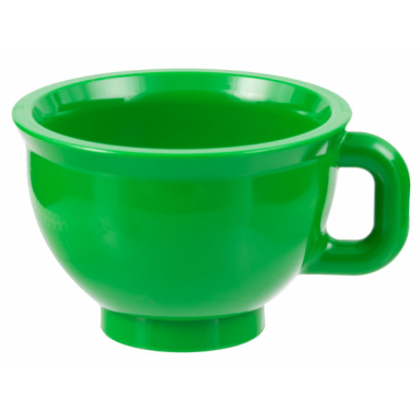 green duplo utensil cup