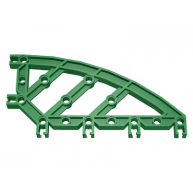 green znap beam 16 14 holes curved