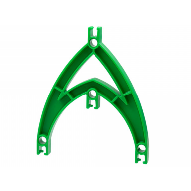 green znap beam double curve 4 holes