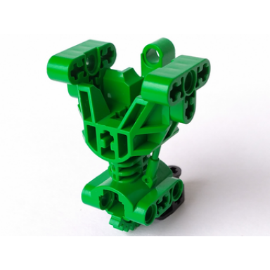 green bionicle body torso trunk gearbox