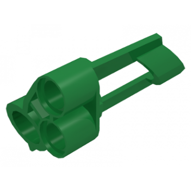 green technic panel fairing 5 small short large hole side a
