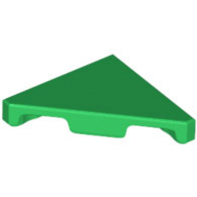 green tile modified 2 x 2 triangular