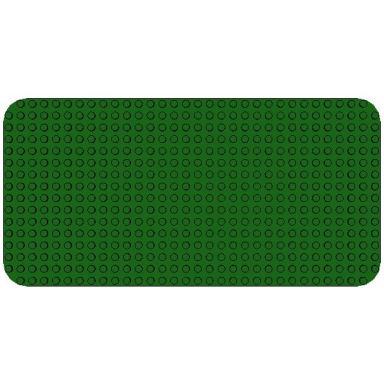 baseplate 16 x 32 with rounded corners