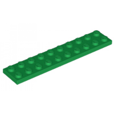 green plate 2 x 10
