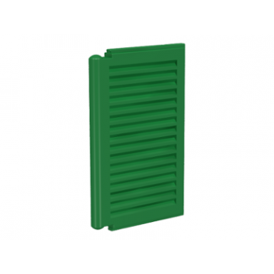 green shutter for window 1 x 2 x 3
