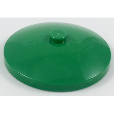 green dish 4 x 4 inverted radar with solid stud