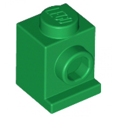 green brick modified 1 x 1 with headlight