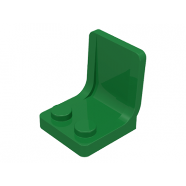 green minifigure utensil seat chair 2 x 2