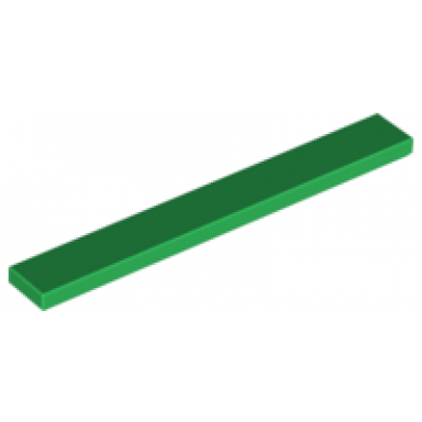 green tile 1 x 8