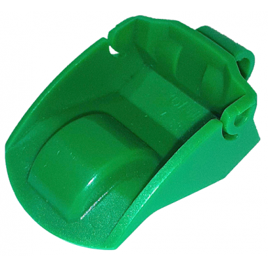 green bionicle krana holder 3 x 4 scoop bucket with axle hole