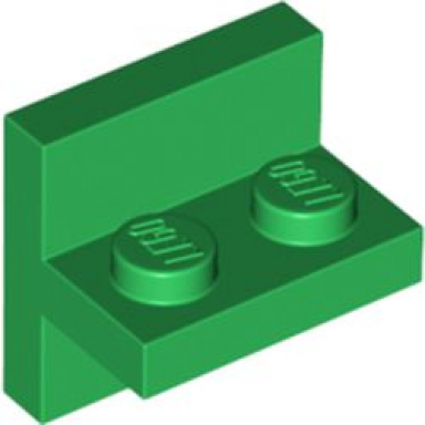 green bracket 2 x 2 - 1 x 2 centered