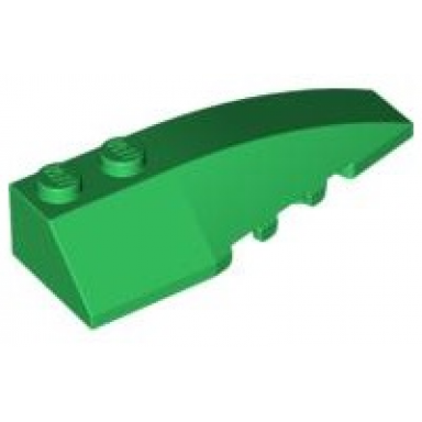 green wedge 6 x 2 right