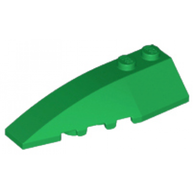 green wedge 6 x 2 left