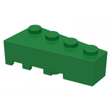 green wedge 4 x 2 right