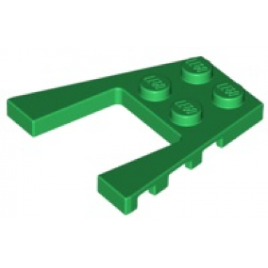 green wedge plate 4 x 4