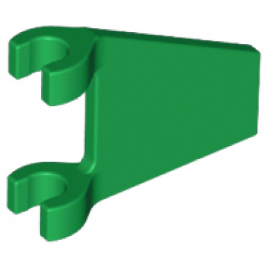 green flag 2 x 2 trapezoid
