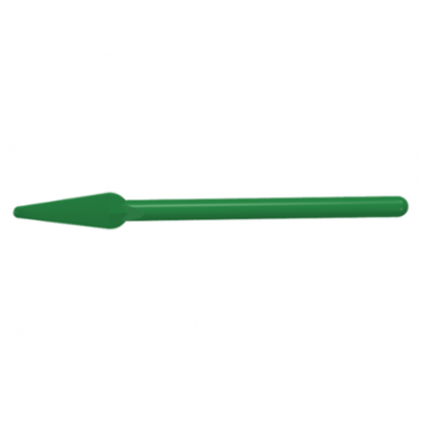 green minifigure weapon pike spear - handle with round end