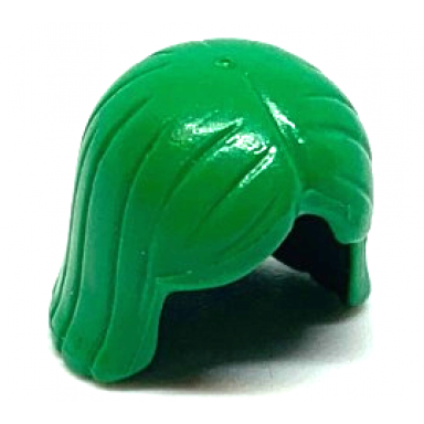 green minifigure hair female