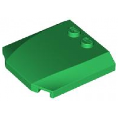 green wedge 4 x 4 x 2 3 triple curved
