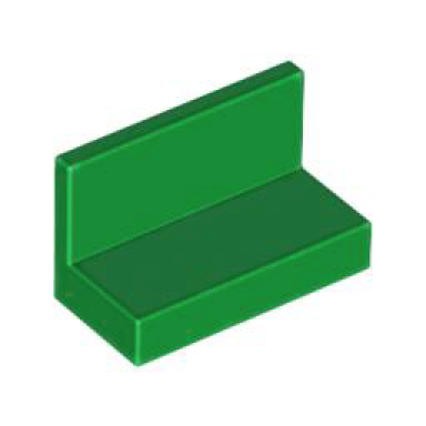 green panel 1 x 2 x 1