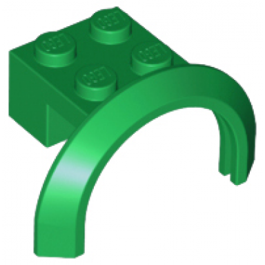 green vehicle mudguard 4 x 2 1 2 x 1 2 3 with arch round