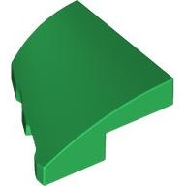 green wedge 2 x 2 x 2 3 right