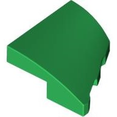 green wedge 2 x 2 x 2 3 left