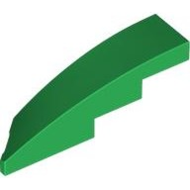 green wedge 4 x 1 right