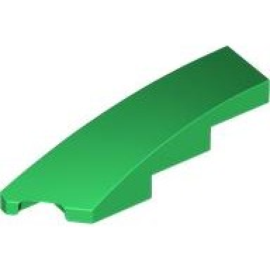 green wedge 4 x 1 left