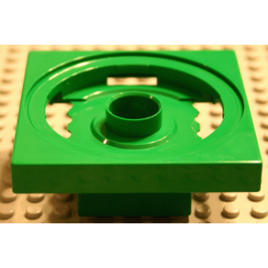 green duplo turntable 4 x 4 base