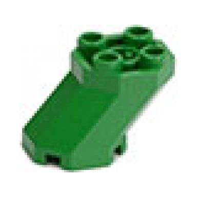green brick modified octagonal 2 x 3 x 1 2 3 sloped