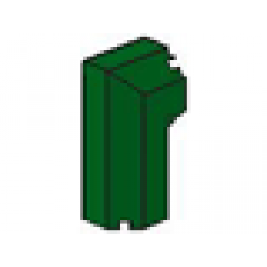 green brick modified octagonal 2 x 2 x 3 1 3 corner