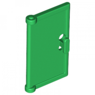 door 1 x 2 x 3 with vertical handle mold for tabless frames